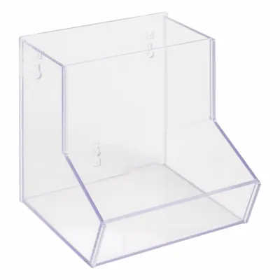 POLTEX Lab Bulk Bin: 8 1/2 in Overall Wd, 8 3/8 in Overall Ht, 8 5/8 in Overall Lg - Lab Storage Bins