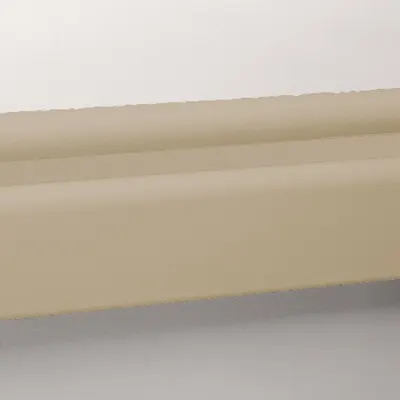PAWLING Handrail: Tan, Not Ligature Resistant, BR-400 - PVC Combined Handrail & Wall Guards