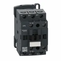 SCHNEIDER IEC Magnetic Contactor: Non-Reversing, 3 Poles, 3NO Contacts, 25 A, 240V AC Coil (MPN DPE25U7)