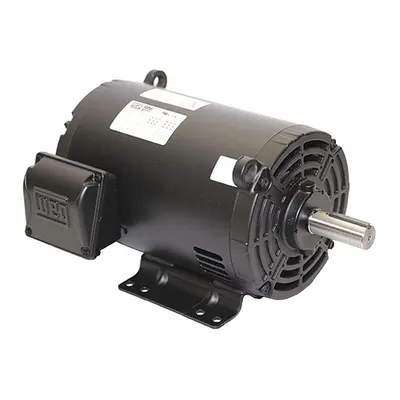 WEG General Purpose Motor: Rigid Base Mount, Open Drip Proof, 5 hp, 575V AC - Rigid Base 3-Phase General Purpose AC Motors