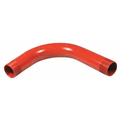 This steel discharge spout is used to direct the flow of bulk solids or liquids from containers or conveyors in industrial material handling systems. It is compatible with manufacturer model number 5NUD6.