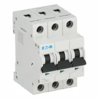 EATON IEC Supplementary Protector: 50 A Amps, 96V DC, 15kA at 277/480V AC, Lug, FAZ, 277/480V AC (MPN FAZ-C50/3)
