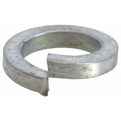 This spring washer is a replacement part for material handling equipment, designed to fit the Dayton brand model 1DMP6. It maintains proper tension and load distribution in mechanical assemblies, helping prevent loosening from vibration in industrial machinery.