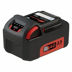 The INGERSOLL RAND BL4011 is a 40V DC, 2.5 Ah lithium-ion battery from the IQV40™ series. It is designed to power compatible cordless tools for drilling, fastening, and cutting tasks where mobility and runtime are needed.