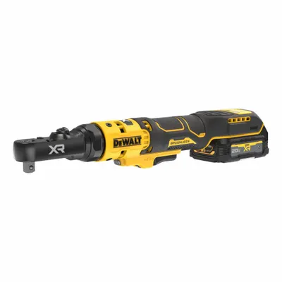 DEWALT Ratchet: 50 ft-lb Fastening Torque, 50 ft-lb Torque - Max, 450 RPM No Load Speed - DEWALT Cordless Ratchets