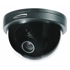 The CVC6246T is a 2MP varifocal dome camera with 1984 x 1105 pixel resolution and a black body. It features a 2.8 mm to 12 mm varifocal lens for adjustable field of view and TVI output. Designed for indoor use, it is suitable for fixed surveillance in commercial or residential interiors such as lobbies, hallways, or retail spaces.