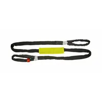 TOW-ALL Tuflex Recovery Strap: 30 ft Overall Hook Size, 30 ft Overall Lg, White, Nylon (MPN TSEN180X30)