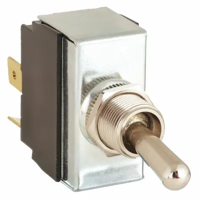 CARLING TECHNOLOGIES Toggle Switch: 3 Position, 4 Connections, DPDT - Panel-Mount Toggle Switches
