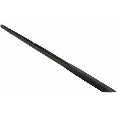 COUNCIL TOOL Pinch Point Bar: Point End, 60 in Overall Lg, 1 1/4 in Bar Wd, 1 1/4 in End Wd - Pinch Bars