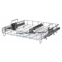 LABCONCO Upper Standard Rack: Upper Std Rack, Racks, Stainless Steel, 6 in Overall Ht, Side Rails (MPN 4595900)