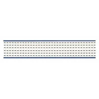 Preprinted wire marking label sheet from BRADY featuring a black minus symbol on a white background. Each pack contains 25 sheets with 900 labels total, made of vinyl cloth rated for -40°F to 176°F. Used for identifying wires and cables in industrial control panels, machinery, and wiring systems