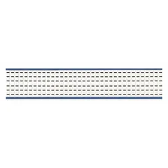 Preprinted wire marking label sheet from BRADY featuring a black minus symbol on a white background. Each pack contains 25 sheets with 900 labels total, made of vinyl cloth rated for -40°F to 176°F. Used for identifying wires and cables in industrial control panels, machinery, and wiring systems.