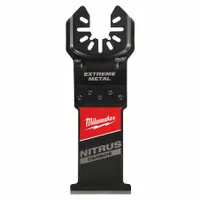 MILWAUKEE Oscillating Tool Blade: 1 3/8 in Blade Wd, 4 3/16 in Overall Lg, Fast Cutting, 10 PK (MPN 49-25-1569)