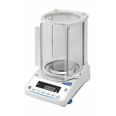 A&D WEIGHING Lab Scale: 252 g Capacity, 0.0001 g Readability, 0.0001 g Repeatability - Analytical Lab Balances