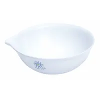 Evaporating Dish: 80 mL Capacity - mL, 80 mm Dia, 30 mm Overall Ht, Glazed, Porcelain, Autoclavable (MPN JED080)
