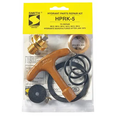 JAY R. SMITH MFG. CO Hydrant Repair Kit: Neoprene/Stainless Steel - Wall & Yard Hydrant Replacement Parts