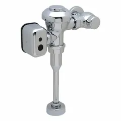 This ZURN automatic flush valve is designed for urinals with a top spud connection. It operates within a 25-80 psi pressure range and provides touch-free flushing for commercial restroom applications.