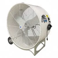 SCHAEFER Circulating Fan: 36 in Blade Dia, 115/230V AC, Mobile, 1/2 hp, Direct Drive, Polyethylene (MPN VKM36-O)