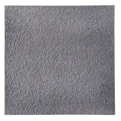 Flame resistant fiberglass sheet with a gritted surface for slip resistance. Dark gray color, 0.25 in thick, 4 ft overall length and width. Suitable for industrial flooring, walkways, and platforms requiring fire safety.