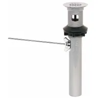 WATCO Drain Assembly: Plastic, Chrome, 8 7/8 in Overall Ht, 2 3/8 in Overall Dia, Slip (MPN 715-P-CP)