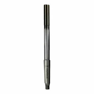 YANKEE Reamer: 0.3438 in Dia, 11/32 in, Straight Flute, High Speed Steel - Morse Taper-Shank Straight-Flute High-Speed Steel Chucking Reamers