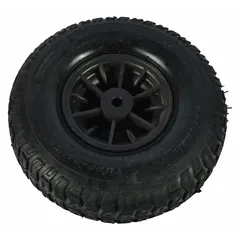 This pneumatic wheel is a replacement part for compatible Westward power tools. It is designed to restore functionality in equipment used for industrial maintenance and repair applications.