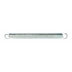 Replacement spring for Dayton brand material handling equipment models 4WYR8 and 4WYR9. Used to maintain tension or return force in mechanical assemblies. Categorized as a small spring under GGS Material Handling Parts.