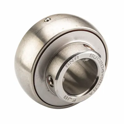 NTN Insert Bearing: SUC207-23FG1, 1 7/16 in Bore, 2 53/64 in OD, 0.787 in Outer Ring Wd - General Purpose Spherical Insert Bearings