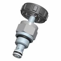 BUCHER HYDRAULICS Cartridge Valve: Screw-In, Screwdriver Adjustment, C08-20 Valve Cavity Size, NFCV (MPN NFCV-08-N-K-0)