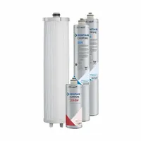 EVERPURE Water Filter Cartridge Kit: 0.5 micron, 7.5 gpm, 20 5/16 in Overall Ht, 100,000 gal (MPN EV962870)