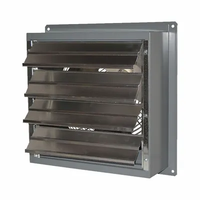CANARM Shutter Mounted Hazardous Location Exhaust Fan: 18 in Blade, 1 Speed, 1/3 hp - Hazardous Location Shutter-Mount Exhaust Fans