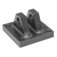 SPEEDAIRE Cylinder Mounting Hardware: Clevis Bracket, Clevis, Fits 4 in_3 1/4 in Bore Dia, Steel