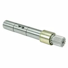 Gear and shaft assembly for rotary gear pumps, used to transmit rotary motion and torque. Compatible with DAYTON model 4KHE8. Suitable for maintenance and repair of industrial pumping equipment.