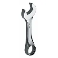 SK PROFESSIONAL TOOLS Combination Wrench: Alloy Steel, Chrome, 23 mm Head Size, 6 3/4 in Overall Lg (MPN 88123)