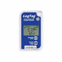 LOGTAG Data Logger: 0%to 100% Relative Humidity Measured, -22°F to 158°F, -30°C to 70°C, UHADO-16