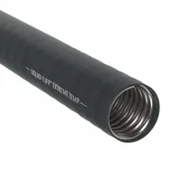 Liquid-Tight Flex Metal Conduit: 2 in Trade Size, Black, 50 ft Nominal Lg, 6800 (MPN 6807-24-00)