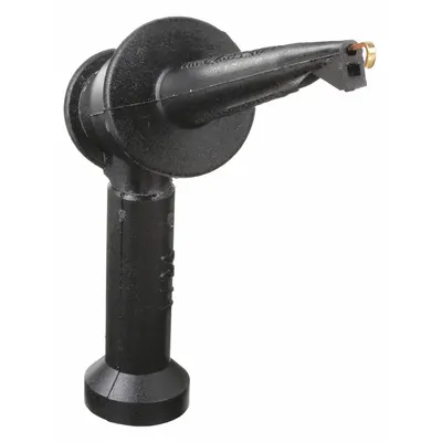 POMONA Hook Clip: 2 1/2 in Lg, Beryllium Copper, Glass Filled Nylon, 5 A Max Current - Hook Clips