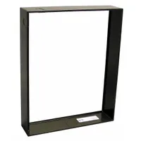 QMARK Surface Mounting Frame: Surface, 19-3/4 in x 16-1/8 in, Fits All kW, 3 13/16 in Frame Extends (MPN AWHSM)