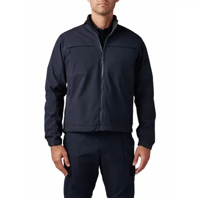 5.11 Jacket: 4XL, Gen, Navy, 100% Polyester Material - Men's Tactical Jackets & Coats