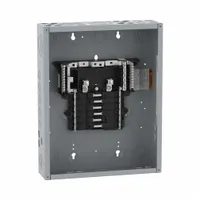 Load Center: 125 A Amps, 120/240V AC, 12 Spaces, 65 kA, 12 Max. No. of Tandem Breakers, Indoor (MPN QO112L125PG)