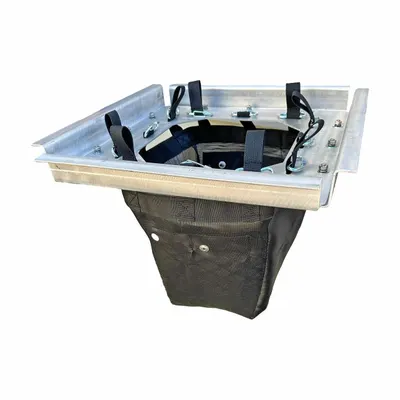 ULTRATECH Drain Filter: Debris, 2 in L x 2 in W x 1 1/2 in H, 1 1/2 in Ht - Adjustable-Frame Insert Street Drain Filters