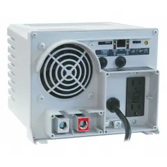 The TRIPP LITE UT750UL is a single-unit inverter and battery charger that accepts 120V AC input for both inverter and charger functions. It delivers modified sine wave output at 120V AC and provides a 120V charger output. DC connection is via input terminals. This unit is used in backup power, mobile, and off-grid applications requiring 120V AC power and battery charging from one enclosure.