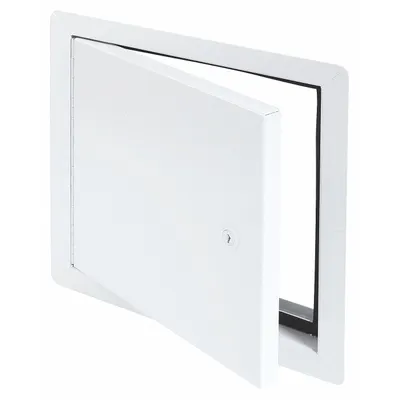 TOUGH GUY Access Door: 16 in Ht, 16 in Wd, Piano Hinge, Exposed Flange, Aluminum - Locking Access Doors