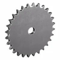 TRITAN Roller Chain Sprocket: No Hub, For Single Strands, 40, 28 Teeth, 4.466 in Pitch Dia, Steel (MPN 40A28H X 5/8)