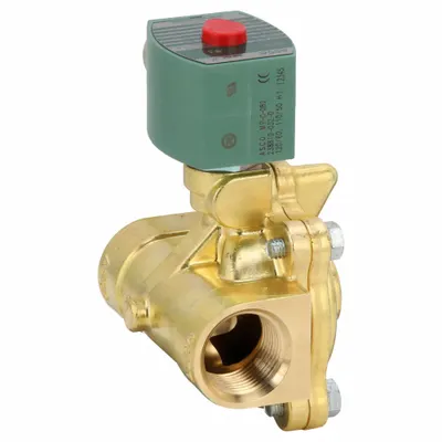 REDHAT Solenoid Valve: 2-Way, Normally Closed, 1 in Pipe Size, 110V AC/120V AC - 2-Way/2-Position, Normally Closed Solenoid Valves