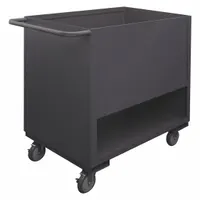 APPROVED VENDOR Raised-Platform Box Truck: 1,400 lb, 42 1/2 in L x 24 1/2 in W x 28 1/8 in H, Flat (MPN 4SLT-2436-5PO-95)