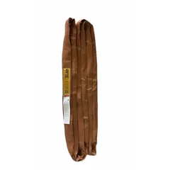 This endless round sling is constructed of polyester for flexibility and load surface protection. With a 6 ft sling length and 1 7/8 in body diameter, it is suited for lifting and rigging tasks in industrial settings such as manufacturing, warehousing, and construction.