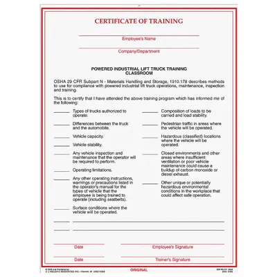 JJ KELLER Training Video: Aerial Lift Training, Lift Truck Training Certificate - Forklift Training