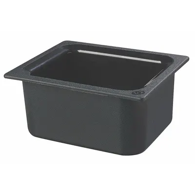 CARLISLE Food Pan: Half Size, Rectangular, 6 qt Capacity, NSF Certified - Steam Table Pans