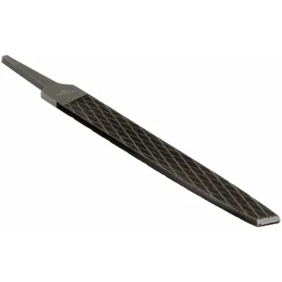 WESTWARD Machinists File: Rectangular, Smooth Cut, 8 in Lg without Tang, 13/16 in Wd - Tapered Chip-Breaking Rectangular Files